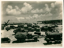 1944 Segunda Guerra Mundial Seabees 33º NCB Pavuvu Is Photo #6 caminhões reboques para ataque Palau comprar usado  Enviando para Brazil