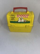 Snoopy lunch box for sale  East Bridgewater