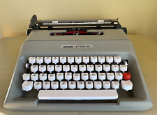 Vintage Olivetti Lettera 35i Manual Typewriter in Color Grey - 1970's for sale  Shipping to South Africa