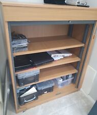 Wooden tambour storage for sale  SOUTH CROYDON