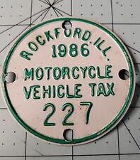 tax motorcycle tags for sale  Sterling