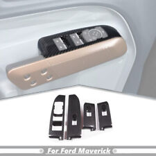 Para 2022-2024 Ford Maverick ABS porta carbono janela interruptor painel guarnição tampa comprar usado  Enviando para Brazil