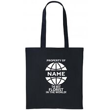 Florist personalised tote for sale  ENFIELD