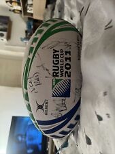 Rugby ball signed for sale  TODMORDEN