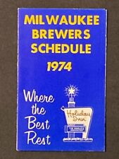 1974 milwaukee brewers for sale  De Pere