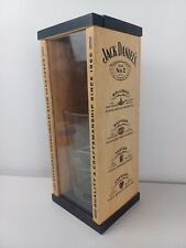 Jack Daniels No.7 Caja de Exhibición de Madera 2011 con 2 vasos de whisky segunda mano  Embacar hacia Argentina