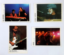 1990 Charly García Lote de 4 Postales con Foto Bandas de Rock Argentina Sumo Las Pelotas segunda mano  Argentina 