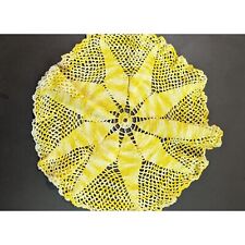 Vintage yellow doily for sale  Lucama