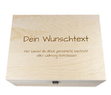 Holzkiste gravur geschenkbox gebraucht kaufen  Fröndenberg