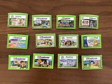 12 Leap Frog LeapPad Explorer Learning Game lot for sale  Shipping to South Africa
