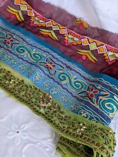 Vintage saree border for sale  NEWTON ABBOT