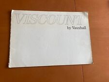 vauxhall viscount for sale  MARKET HARBOROUGH