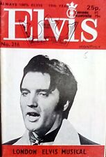 Elvis monthly 216 for sale  BASINGSTOKE
