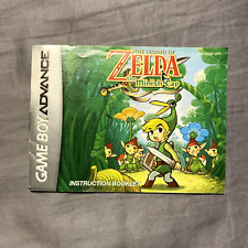 Legend of Zelda: The Minish Cap Nintendo Game Boy Advance Manual *Sin juego* segunda mano  Embacar hacia Mexico