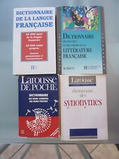 Lot livres dictionnaire d'occasion  Saint-Laurent-du-Var