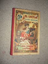 Antiguo Libro Mexicano de la Infancia El Lector Hispanoamericano de Ricardo Gómez 1905 segunda mano  Embacar hacia Argentina