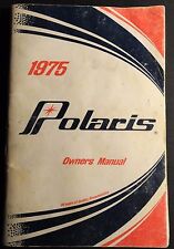1975 POLARIS SNOWMOBILE TX, TC, COLT, ELECTRA  OWNERS MANUAL P/N 9910293 (555) for sale  Maple Plain