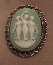 Wedgwood jasperware brooch for sale  Milford