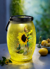 Solar glasleuchte sonnenblume gebraucht kaufen  Obergriesbach