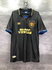 Camisa de futebol Umbro Manchester United vintage 1993-1995 Away - Tamanho CANTONA #7 comprar usado  Enviando para Brazil