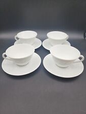 Set of 4 Bernardaud Limoges Louvre cup saucer, used for sale  Shipping to South Africa
