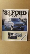 1983 ford econoline for sale  Markesan