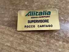 Alitalia pinbadge pin usato  Roma