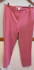 White House Black Market Slim Ankle Dress Pants Size 4 Impatiens Mauve Pink NWOT for sale  Shipping to South Africa