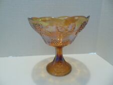 Compote de vidrio vintage de Indiana Harvest oro de la década de 1960 segunda mano  Embacar hacia Mexico