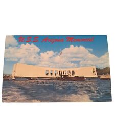 Usado, Cartão postal dos EUA Arizona Memorial Pearl Harbor Havaí Cromado Não Publicado comprar usado  Enviando para Brazil
