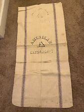 American Extra Heavy cotton grain / flour bag sack for sale  Shipping to South Africa