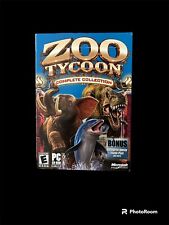 Zoo Tycoon: Complete Collection (PC, 2003) Microsoft CIB W/ Marine Mania, used for sale  Shipping to South Africa