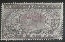 Ceylan stamp duty d'occasion  Saint-Quay-Portrieux