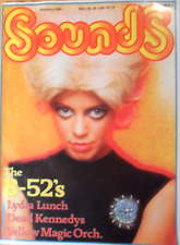 SOUNDS 12- 1980 * B-52`s Lydia Lunch Dead Kennedys Yellow Magic Orch. Roxy Music comprar usado  Enviando para Brazil