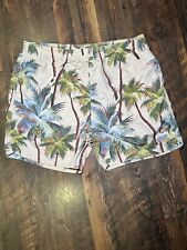 Pantalones Cortos Stussy Board Para Hombre Talla XL Floral Hawaiano Tropical Natación Playa Surf ¡EXCELENTE ESTADO USADOS! "6""" segunda mano  Embacar hacia Mexico