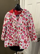 Hatley strawberry raincoat for sale  Post