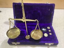 Vintage brass weighing for sale  ABERDEEN