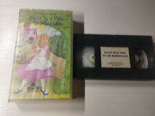 Alicia en el Pais de las Maravillas Cuentos Clasicos Animacion - VHS Español, usado segunda mano  Embacar hacia Argentina