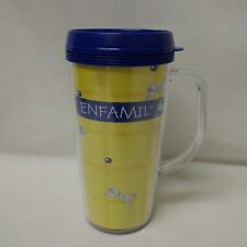 Vaso de café publicitario Enfamil aislado con tapa, usado segunda mano  Embacar hacia Argentina