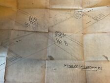 Rare blueprints schematics for sale  WALSALL
