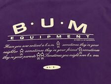 Camiseta de equipo Purple Bum, años 90 vintage segunda mano  Embacar hacia Argentina