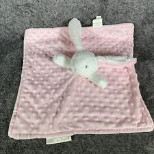 Blankets & Beyond Baby Security Blanket Rabbit Plush Pink for sale  Shipping to South Africa
