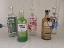 Lote de 5 botellas de vodka Absolut coleccionables de colección vacías segunda mano  Embacar hacia Argentina
