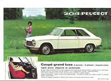 Peugeot 204 coupe d'occasion  Besançon