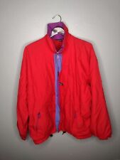 Jaqueta masculina vintage Patagonia XL vermelha com zíper completo colarinho caminhada ao ar livre QQ comprar usado  Enviando para Brazil