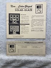 Grelha de alvenaria de concreto esmalte solar década de 1960 une cor vitrificada resposta comercial comprar usado  Enviando para Brazil