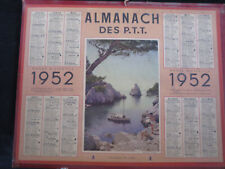 Calendrier almanach ptt d'occasion  Meung-sur-Loire
