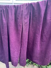 Pair aubergine purple for sale  Shipping to Ireland