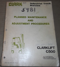 Clark c500 s30 for sale  Union