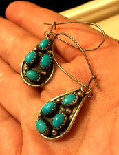 Vintage silver turquoise for sale  LONDON